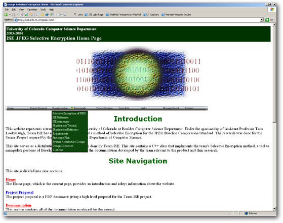 The Team ISE Legacy Webpage